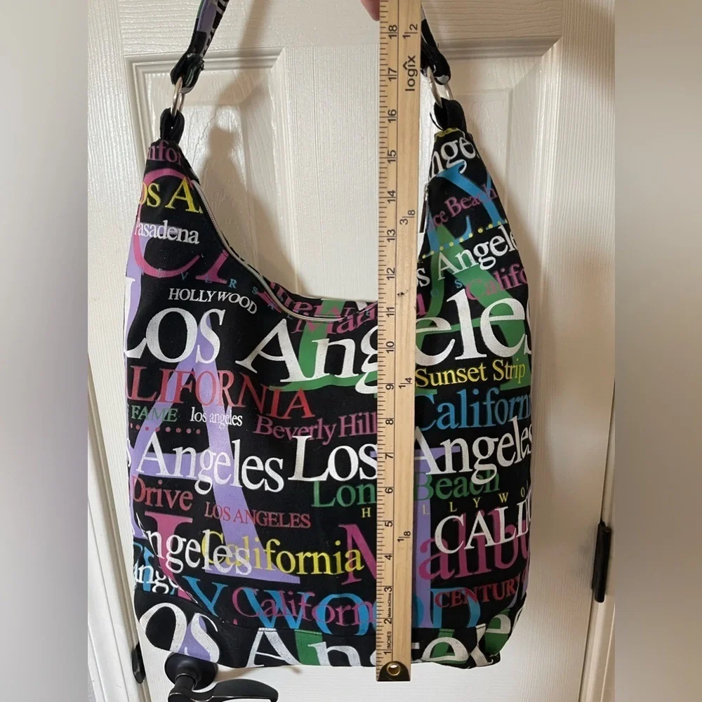 Jay Joshua Multi-Color Los Angeles Tote Bag NWOT